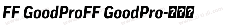 FF GoodProFF GoodPro字体转换